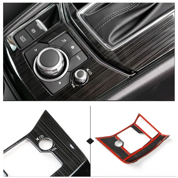 За Mazda CX-5 CX 5 2017 2018 автомобилен ключ кутия от неръждаема стомана, електронна ръчна спирачка, панел, само на кутията LHD