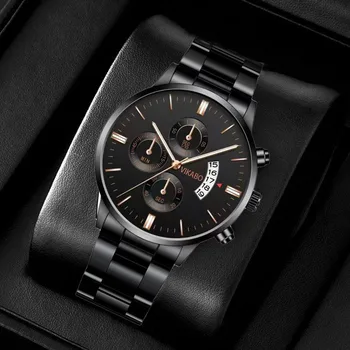 2023 Нови минималистичные луксозни мъжки часовник за прости мъже в бизнес стил от неръждаема стомана, модерни кварцови часовници за гмуркане, Reloj Masculino