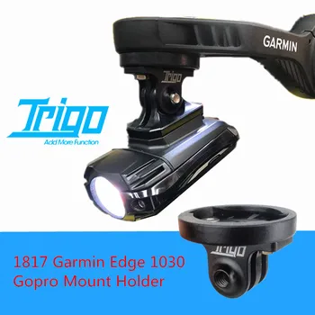 Резервни части Trigo Garmin за колоездене хронометър Притежателя TR1817 велосипедни фарове Edge 1030 адаптер за Gopro
