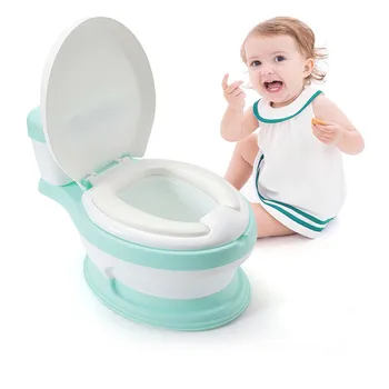 Детски гърне Детски гърне ново тренировъчно седалка за бебешка тоалетна преносим имитация на облегалка последна дума в писоар детски симулатор за тоалетна прикроватное кораб
