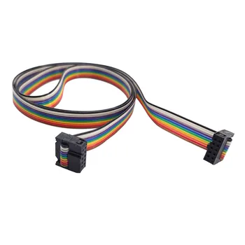 10pin АД честотен Преобразувател панел удлинительная линия Жена цветен кабел Конвертор на честотата на кабелна линия 1 м, Женски FPOR/FPG/FPO/FPO1