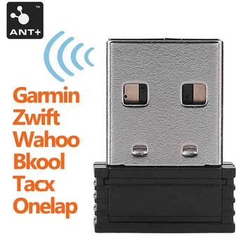 ANT + USB Устройство и Адаптер за USB ANT + Сензор за предавателя TrainerRoad за обновяване на велотренажера За Garmin Zwift Wahoo Bkool TACX Onelap